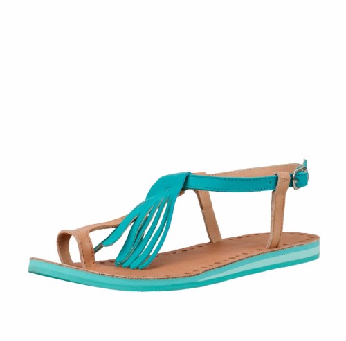 Liliana fringe best sale flat sandals