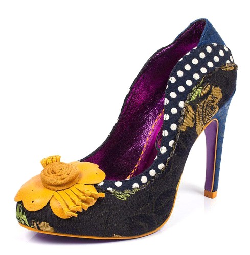 Irregular choice sales peach melba navy