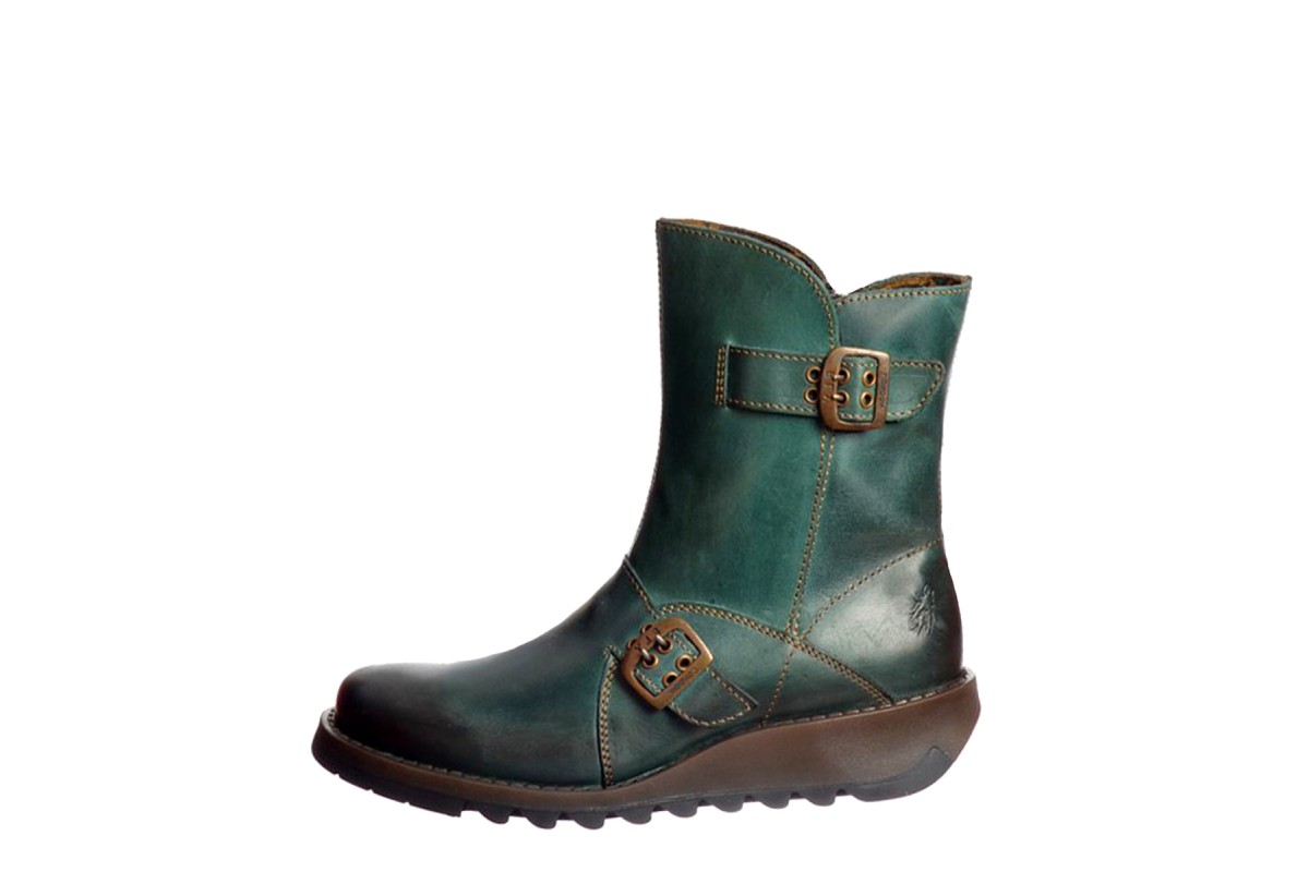 teal ankle boots uk