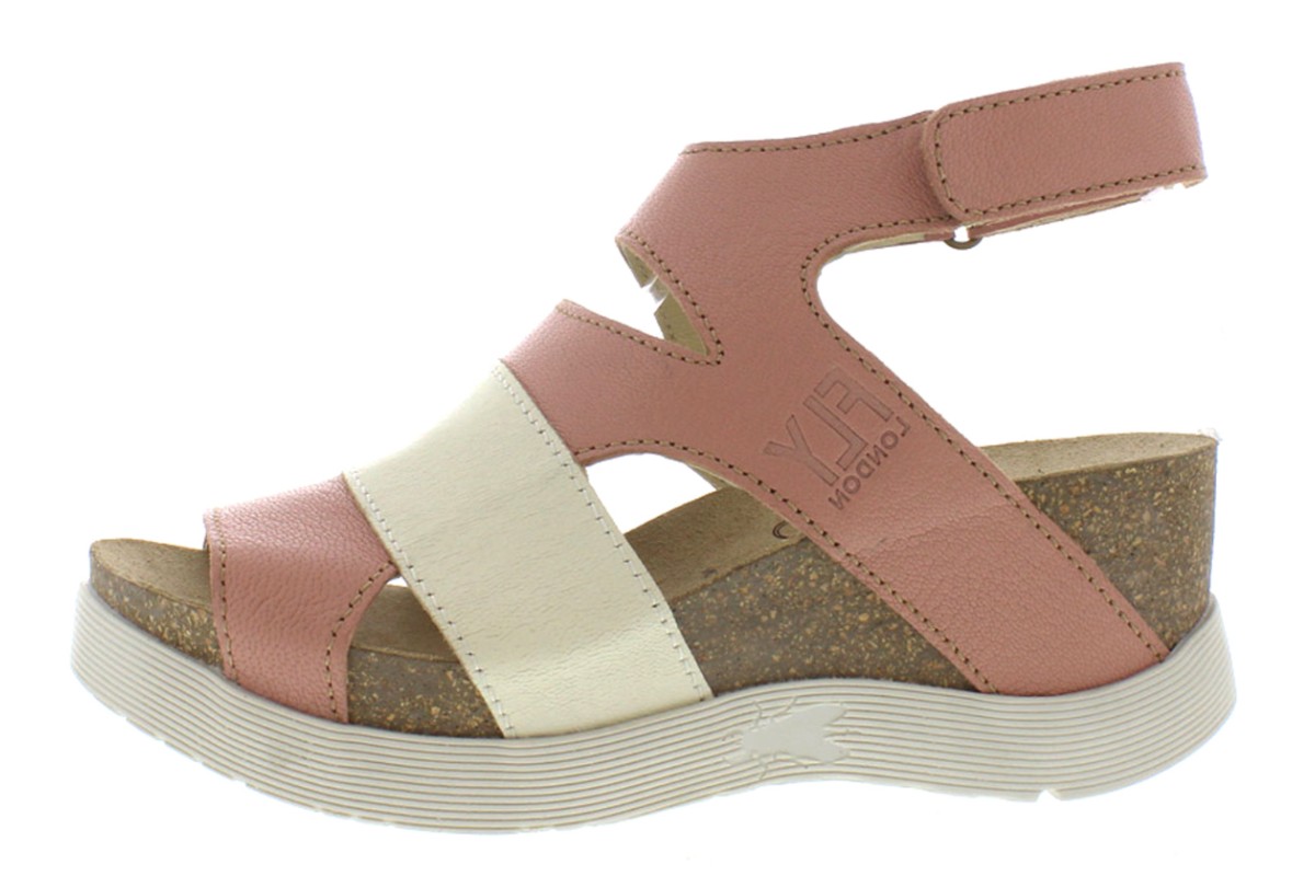 Fly London Wimi Rose Off White Wedge 