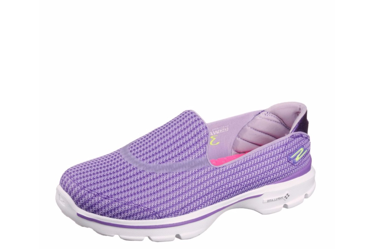 womens purple walking shoes