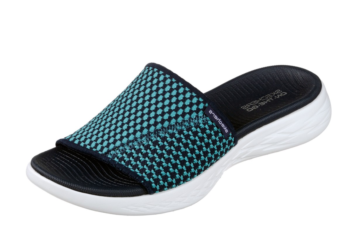 Nitto Navy Blue Comfort Slide Sandals 